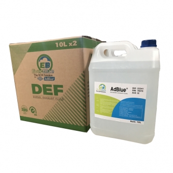 various packages AdBlue® urea solution