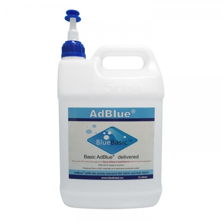 AdBlue® AUS32 Urea solution 32.5% integrated cover 5L 