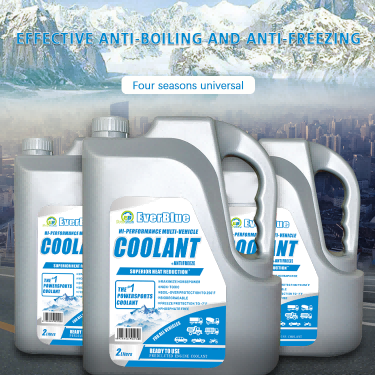 OEM color 2L car anti-rust radiator coolant for use in both petrol and diesel powered engines 