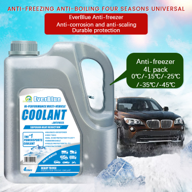 Wholesale antifreeze fluid engine coolant 4L red radiat glycol coolant for car 