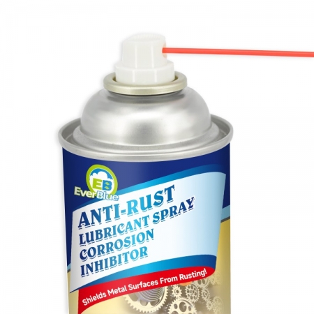 Long lasting anti rust lubricant rust removal spray 450ml 