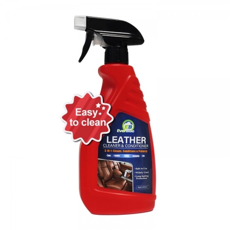 Best 450ml Leather protectant cleaning spray bags cleaner foam for furniture 