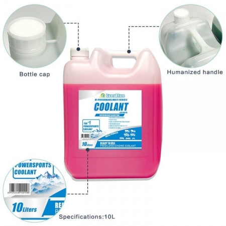 Efficient rust prevention and cooling radiator antifreeze coolant water coolant for car engine 