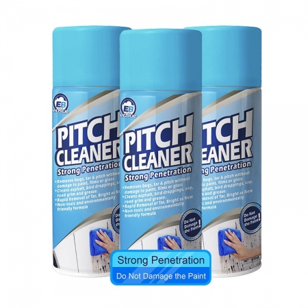 450ml auto aerosol pitch cleaner quickly removes dirt tar cleaning spray 