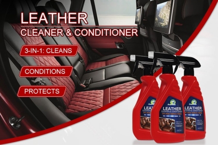 450ml car seat sofa shoe leather care high quality leather cleaner liquid spray 