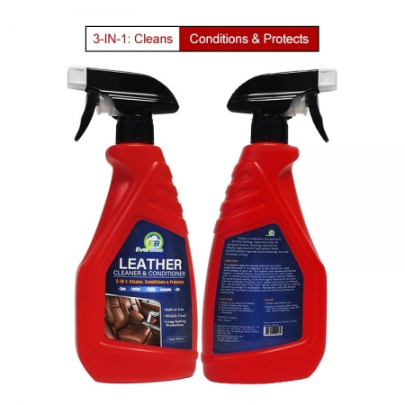Hot selling 450ml Car seats Leather protectant cleaner foam spray for furniture 