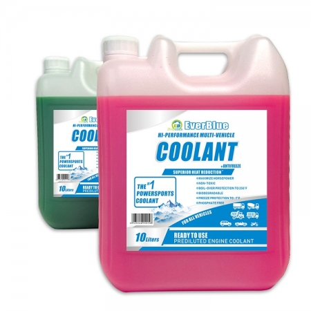 10L red/blue/green or customized color antifreeze coolant 