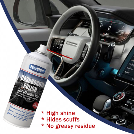 High effective dashboard wax spray car leather protection polish for car interior cleaning 