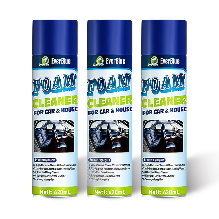 Multi Purpose Foam Car Care Products Dashboard Cleaner Spray Non - Abrasive