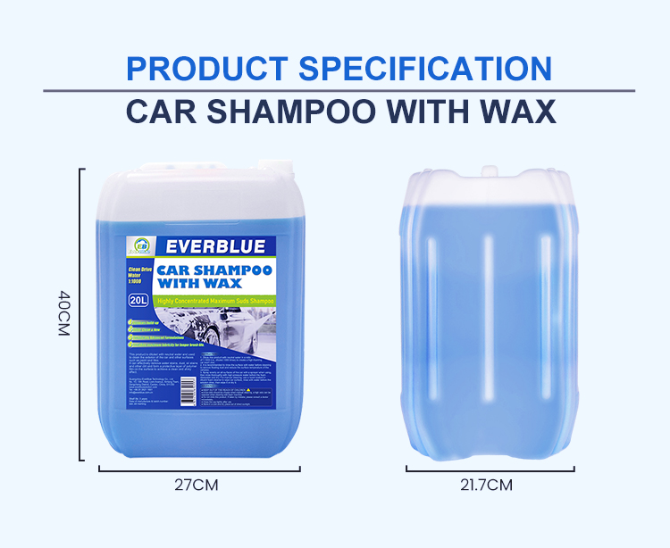 EverBlue car shampoo washing wax