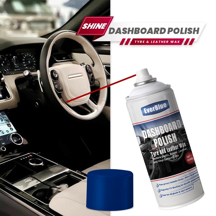 EverBlue's Car Dashboard Polish Wax Car Care Cleaner Spray