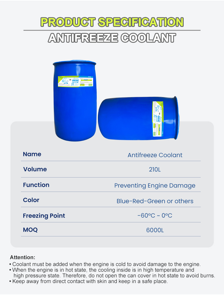 EverBlue Antifreeze Coolant 210L