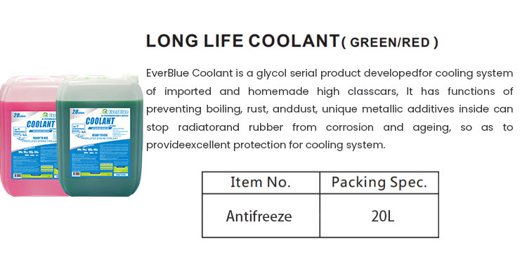 EverBlue Antifreeze Coolant 20L