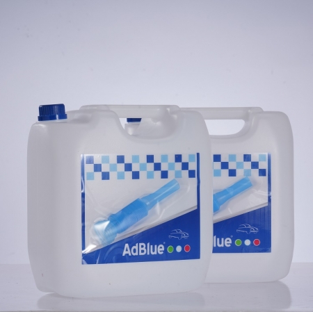 AdBlue® 10L Diesel exhaust fluid DEF with side tube 