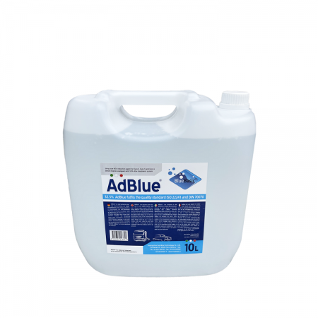 AdBlue® 10L Diesel exhaust fluid AUS32 with side pouring nozzle 