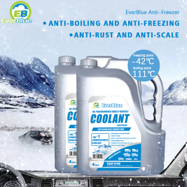 Wholesale antifreeze fluid engine coolant 4L red radiat glycol coolant for car 