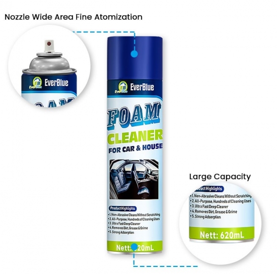 Car Care Multifunctional Foam Cleaner Car Interior Decontamination