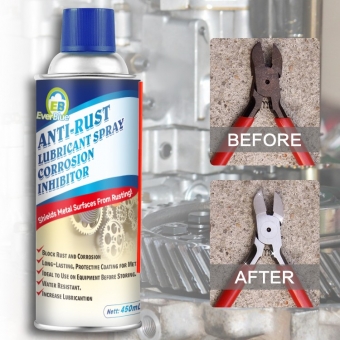 lubricant rust remover spray