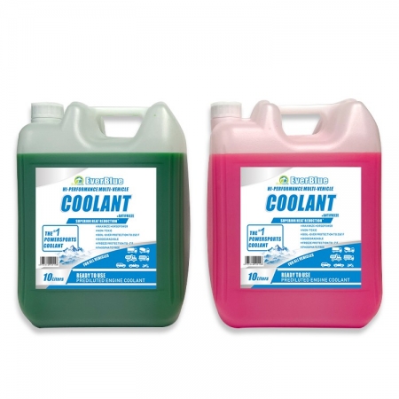 Wholesale car green red blue concentrated fluid coolant antifreeze 10L 