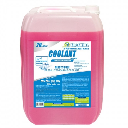 Wholesale car green 20L ethylene glycol antifreeze coolant 