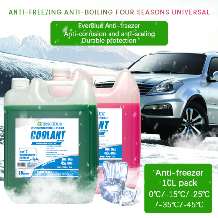 Wholesale 10L green engine coolant liquid Antifreeze Radiator coolant for cars 