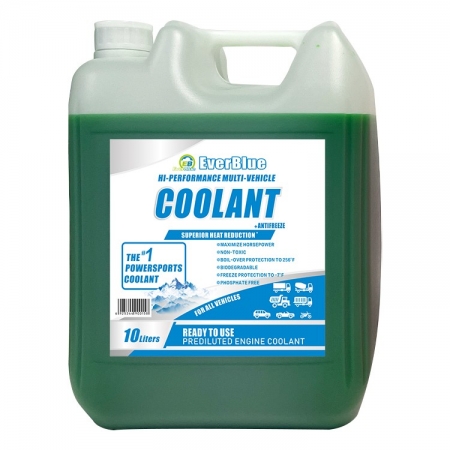 10L red/blue/green or customized color antifreeze coolant 