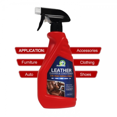 Best 450ml Leather protectant cleaning spray bags cleaner foam for furniture 