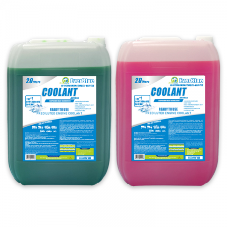 10L red/blue/green or customized color antifreeze coolant 