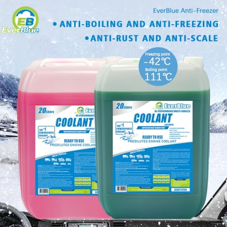 Wholesale car green 20L ethylene glycol antifreeze coolant 