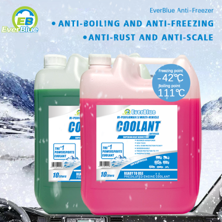 Wholesale 10l organic antifreeze ethylene glycol liquid coolant for heavy truck 