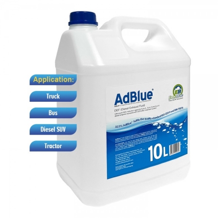 New packing Ad Blue Diesel exhaust fluid DEF Urea solution 10L 