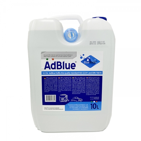 Vehicle use AdBlue Diesel exhaust fluid DEF 10L to lower emission 