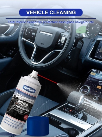 Fast effective 450ml dashboard wax spray 