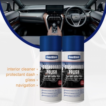 Car Wax Polish Clean Dashboard Spray For Car Dashboard Cleaner 450ml 