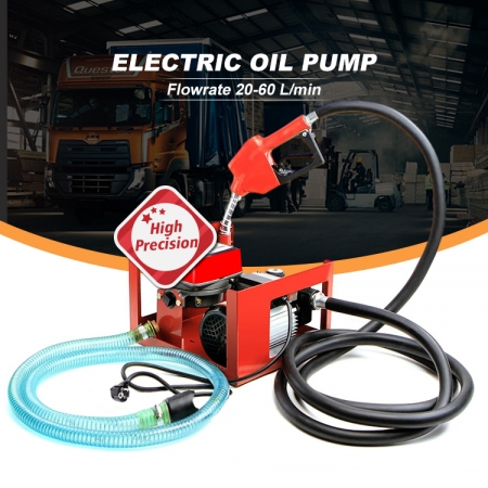 Quantitative fuel dispenser pump diesel kit 12 v dc 220v diesel transfer fuel pump 