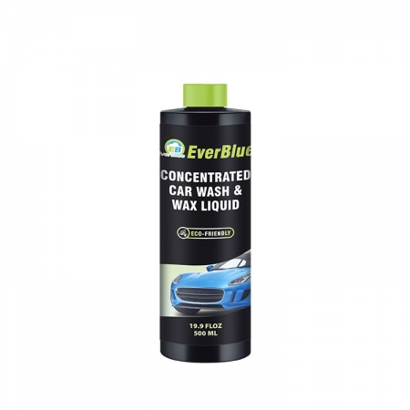 Concentrated waterless car wash and wax kit 