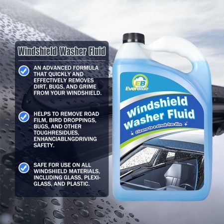 High-class windshield washer wiper fluid for glass 