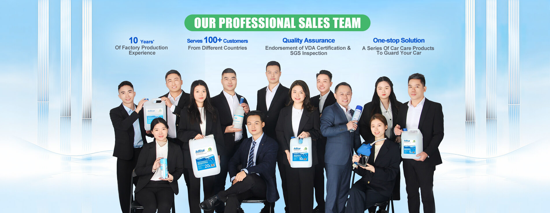 Our Professional Sales Team
